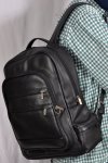 Morral Arthur 100% Cuero Negro