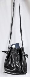 Bolso Flor Negro TM